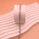 دسبند زنانه فول نگین FASHION JEWELRY-مدل ضخیم تصویر شماره 1