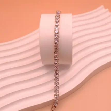 دسبند زنانه فول نگین FASHION JEWELRY-مدل ضخیم تصویر شماره 1