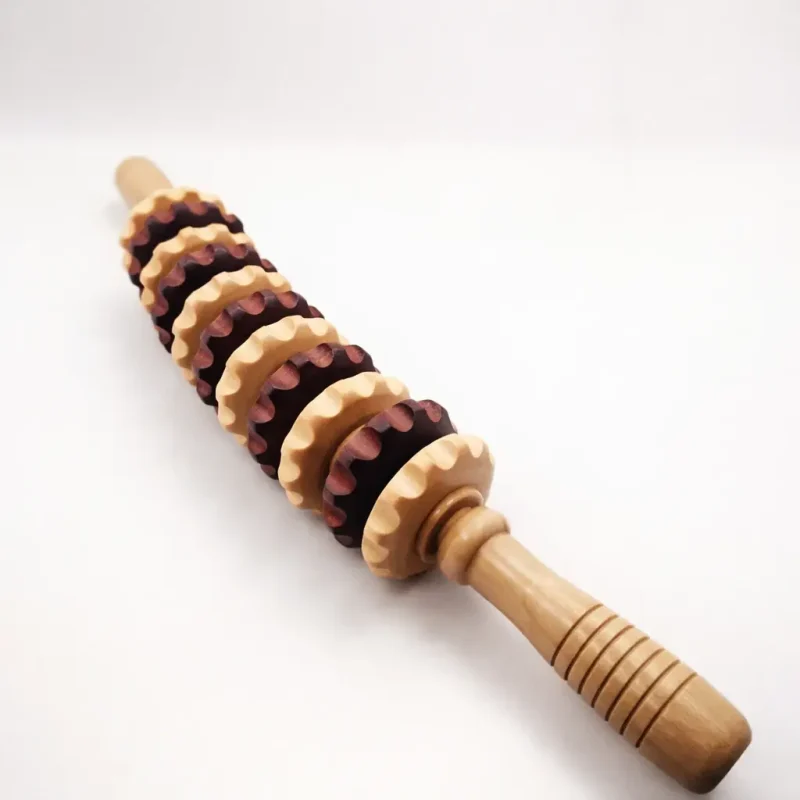 ماساژور کمر چوبی منحنی