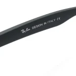 عینک آفتابی Ray-Ban پلاریزه با فریم گرد - Image 4