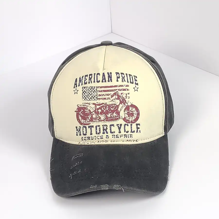 کلاه کپ  American Pride طرح موتور