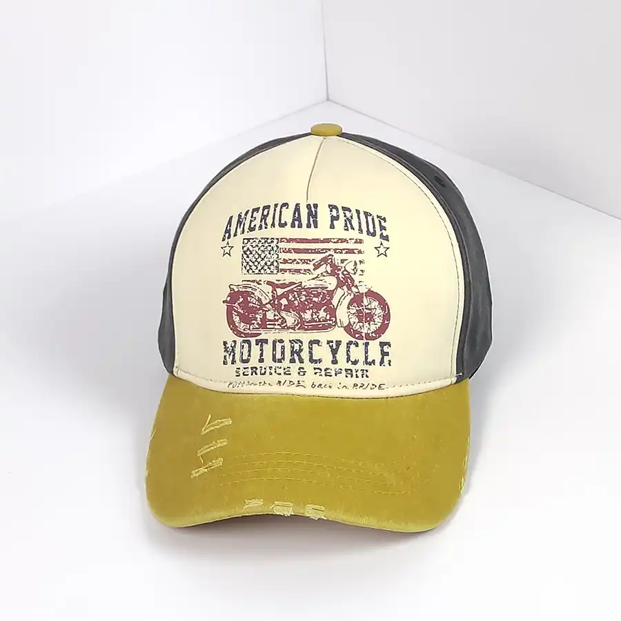 کلاه کپ  American Pride طرح موتور