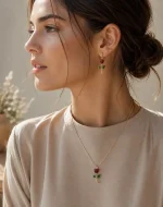 نیم ست گل رز ژوپینگ Xuping - Image 2